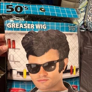 50s Greaser Wig - Grease- John Travolta- Outsiders- Halloween